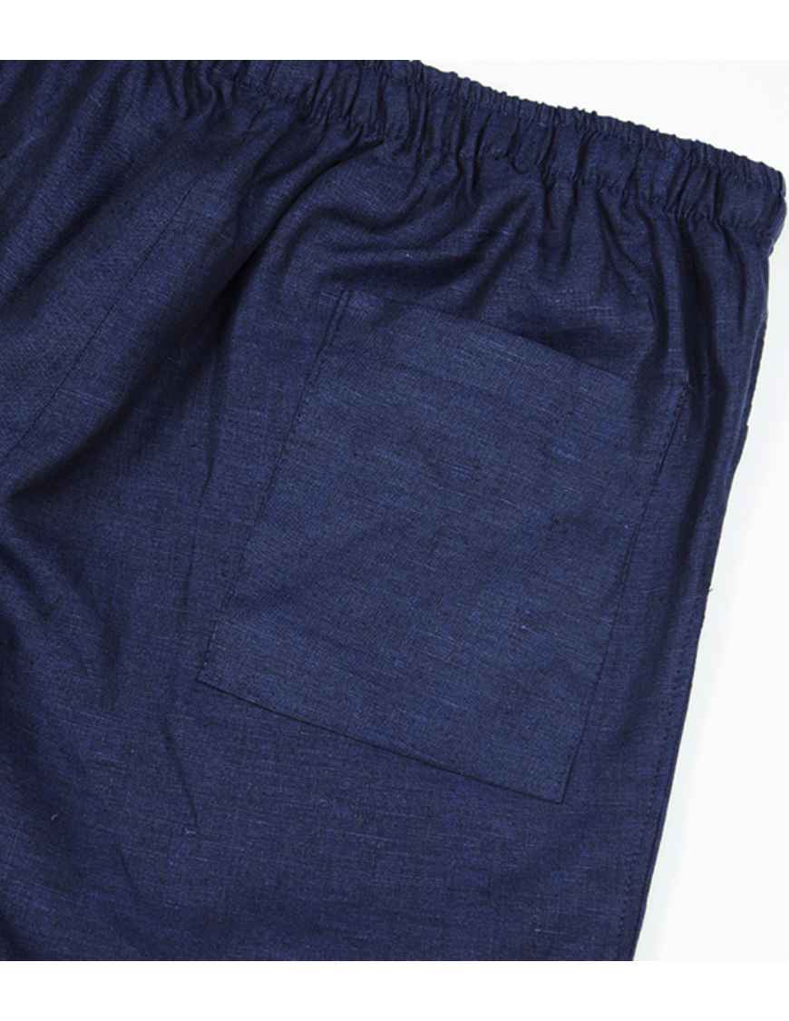 Drawstring Linen Shorts